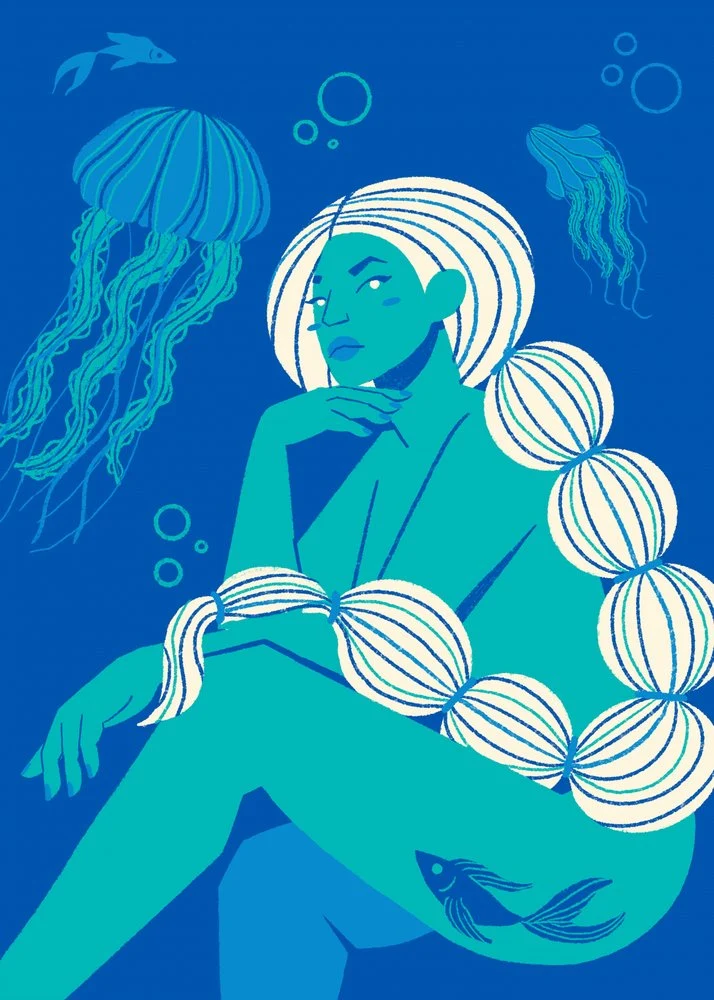 Oceanic Dream Woman