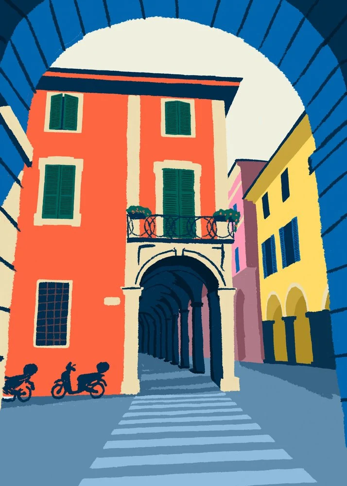 Vibrant City Archway