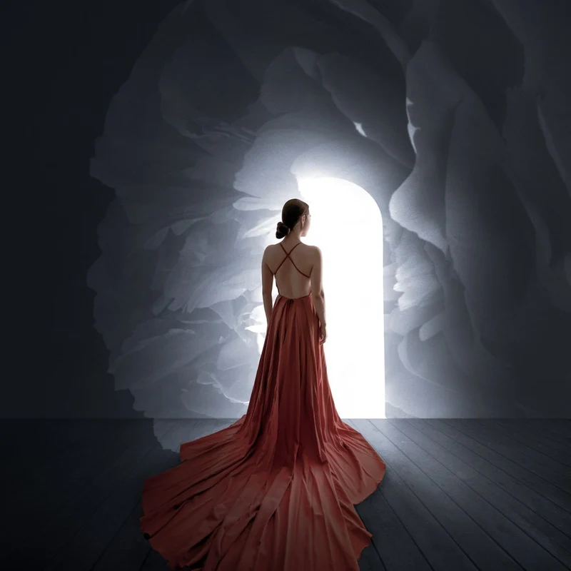 Red Dress New Beginning