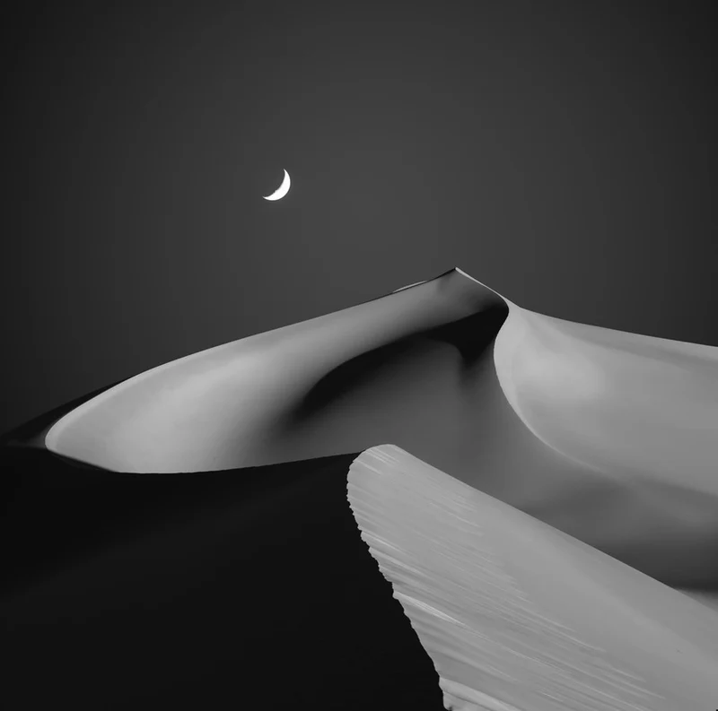 Desert Moonscape