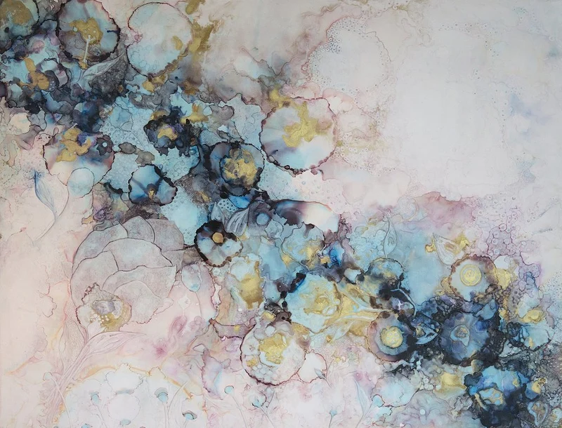 Dreamy Blue Blooms