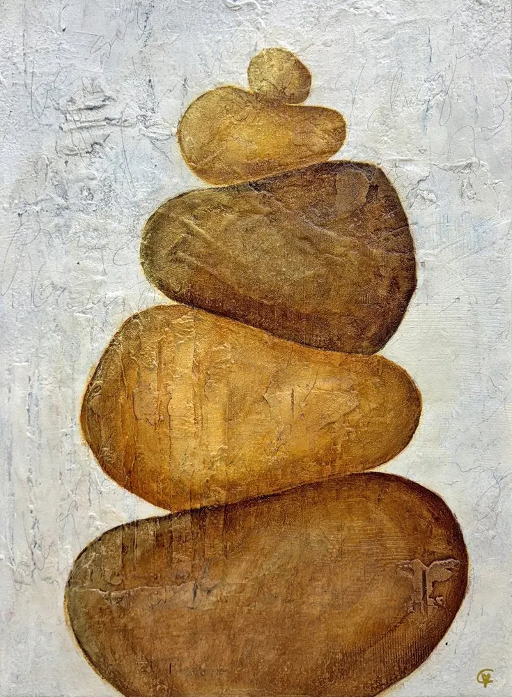 Stacked Zen Stones