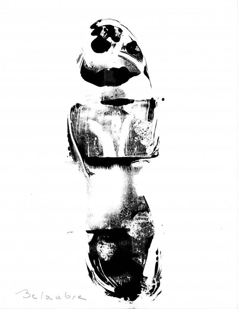 Abstract Woman Silhouette
