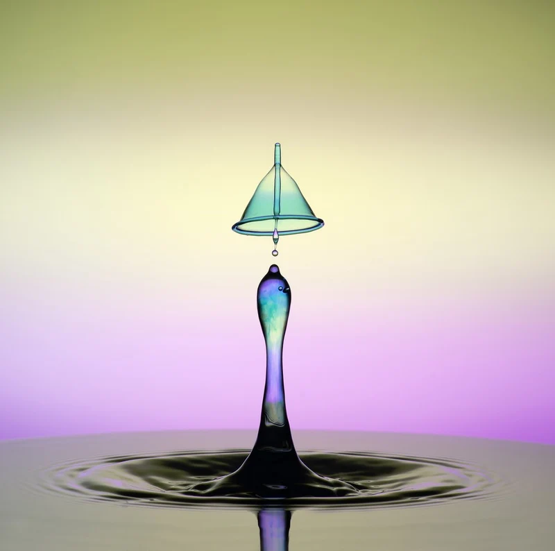 Iridescent Water Funnel