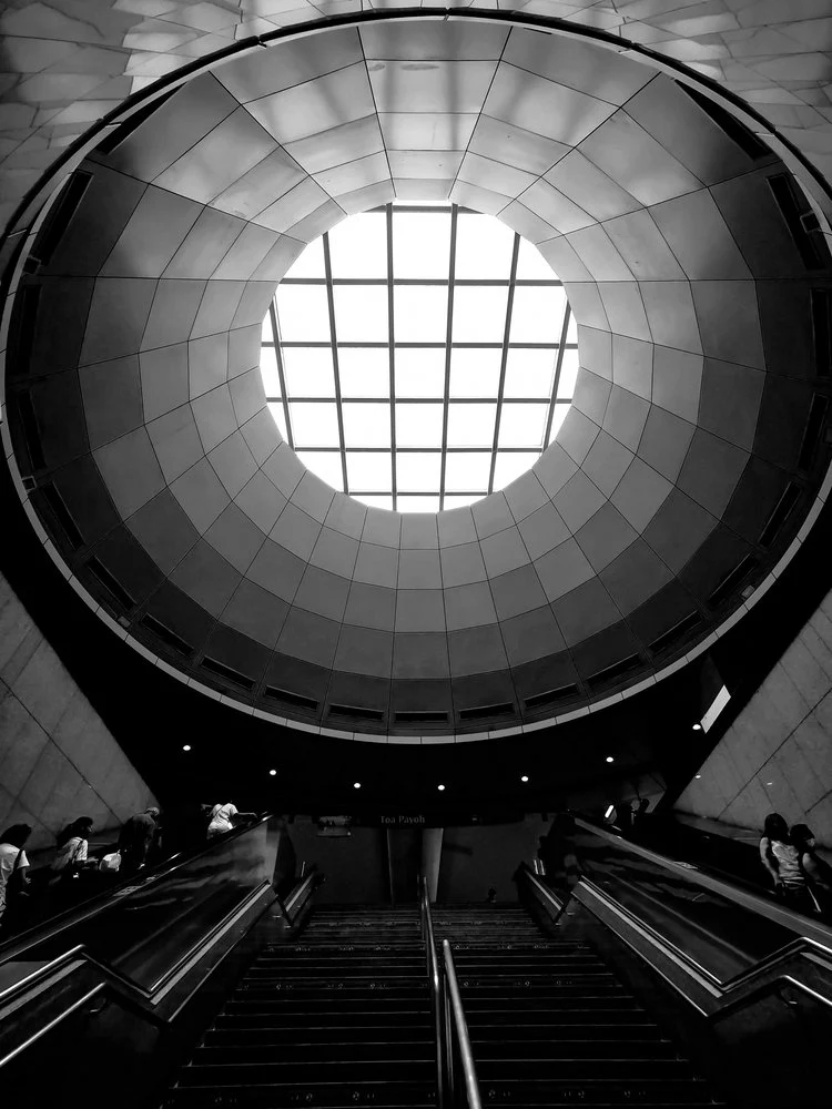 Circular Station Skylight
