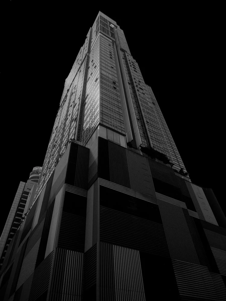 Modern Skyscraper Upward View