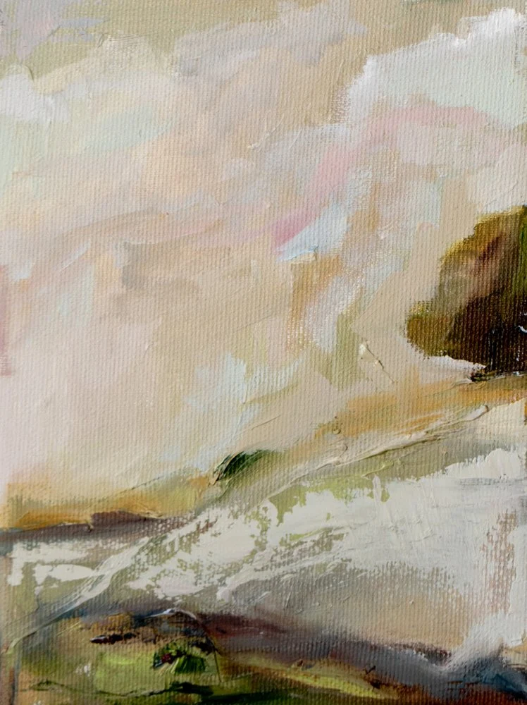 Misty Green Landscape