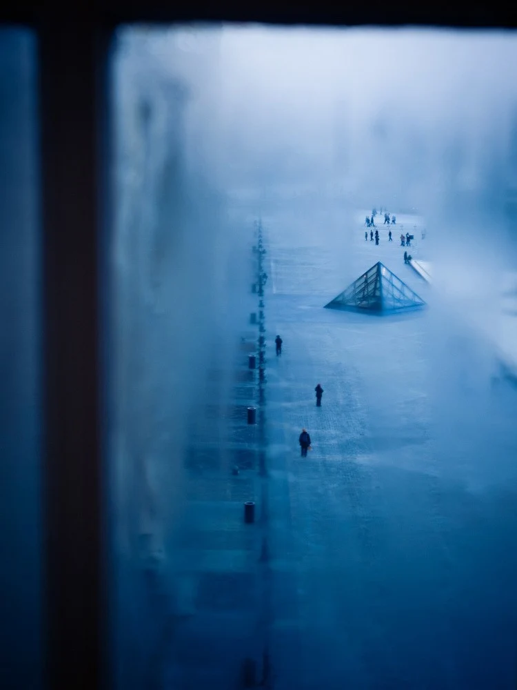 Time Soaked In Blue Light