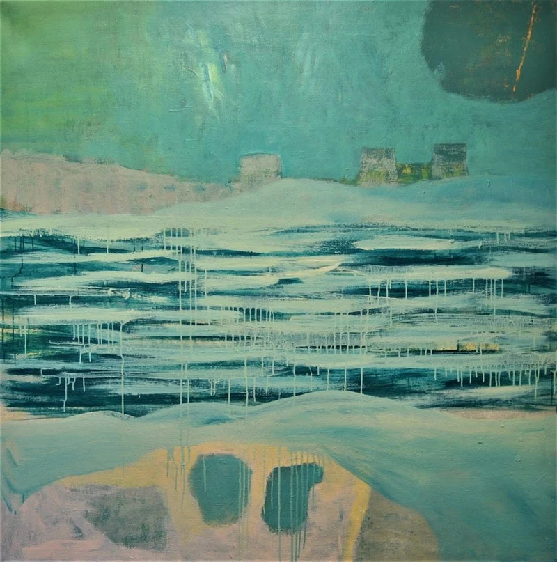Serene Ocean Ruins