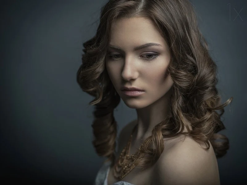 Pensive Young Woman