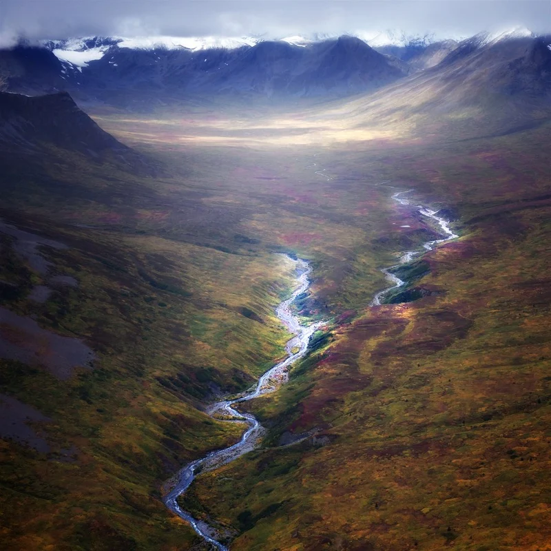 Winding River Valley