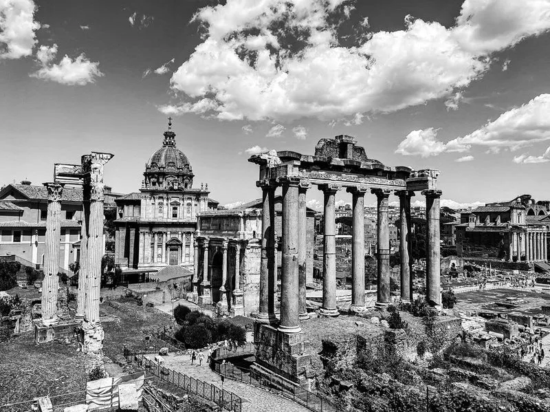 Roman Forum Ruins