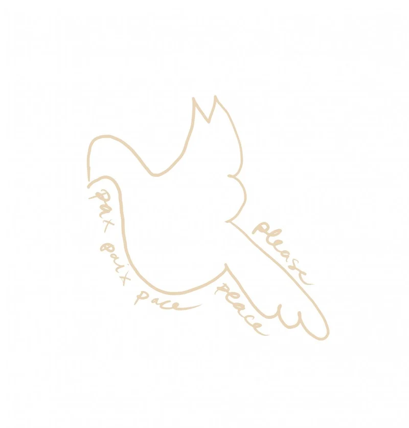 **Peace Dove Outline**