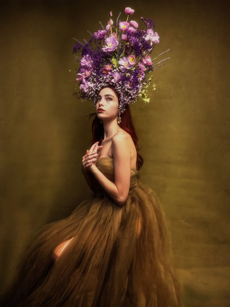 Regal Floral Crown