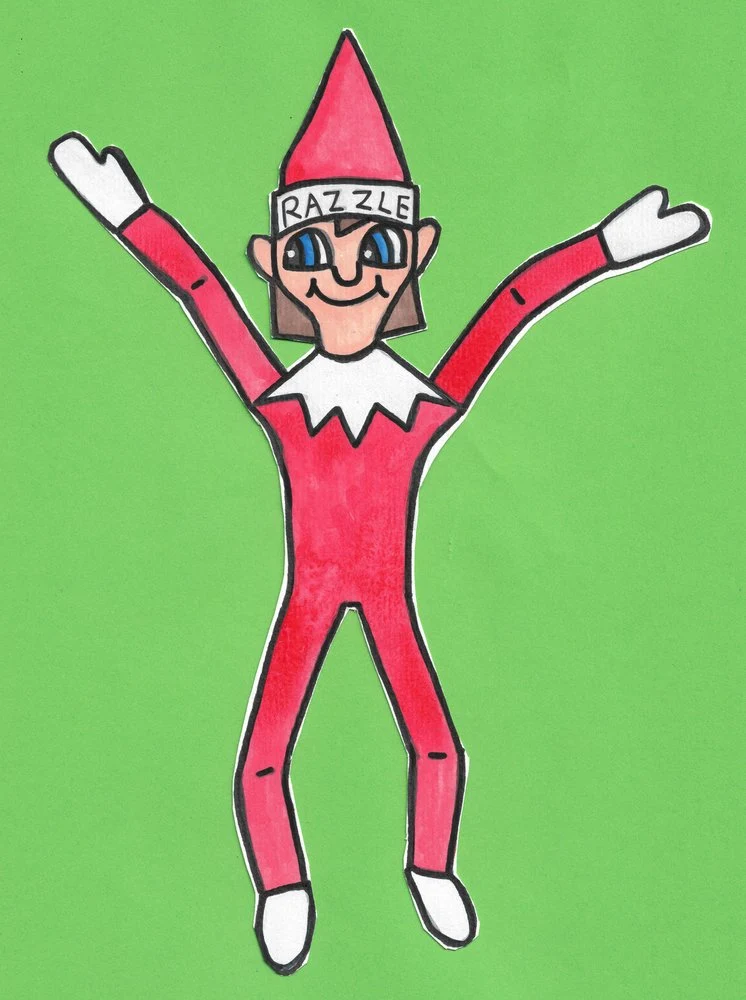 Playful Christmas Elf