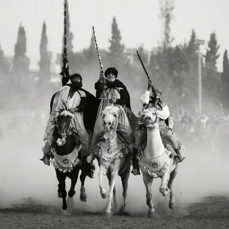 Moroccan Fantasia Riders