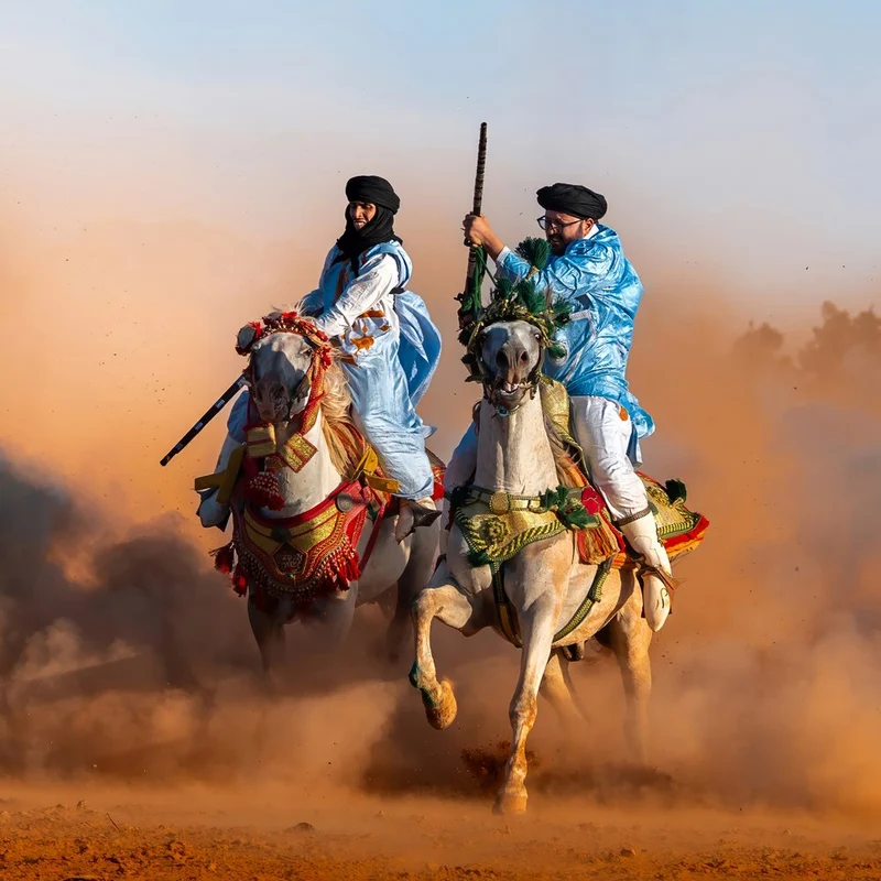Moroccan Fantasia Riders