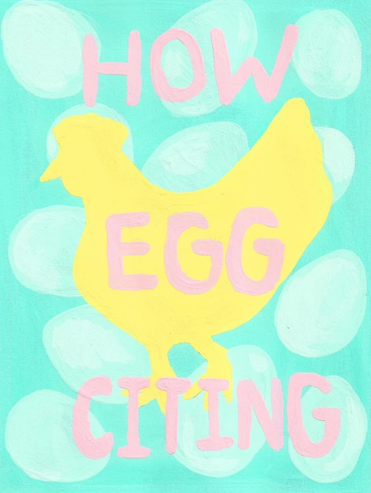 How Eggciting Chicken