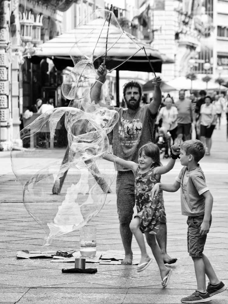 Childhood Bubble Fun