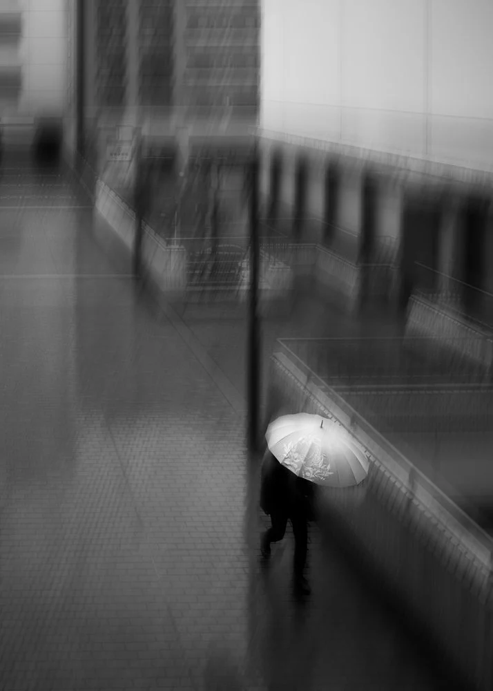 Rainy City Stroll