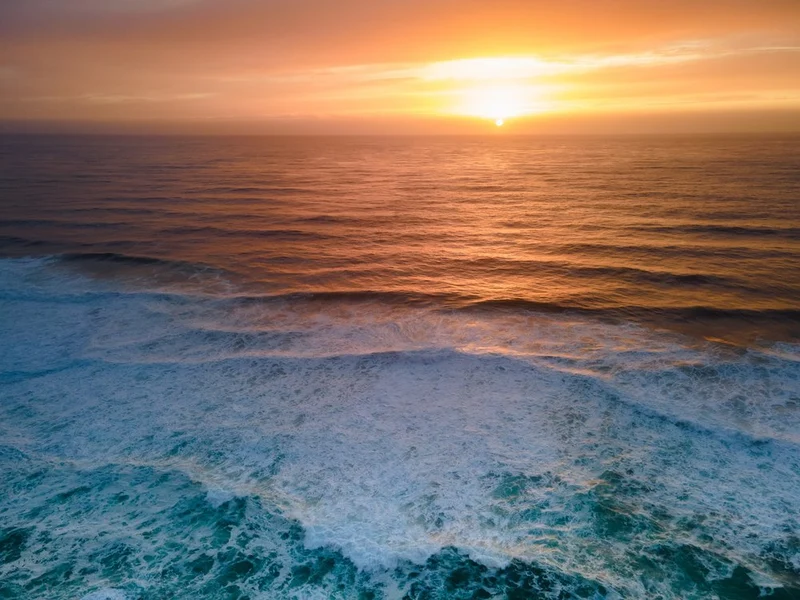 Golden Ocean Sunset