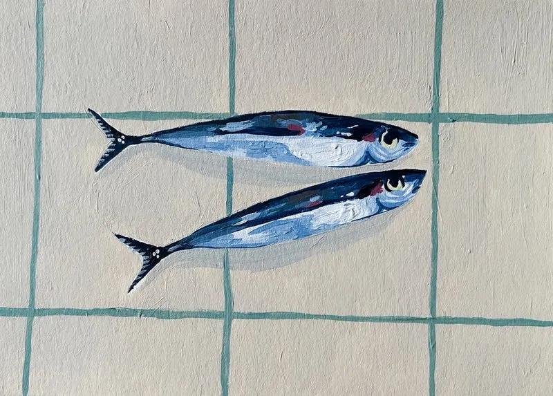 Two Blue Fish