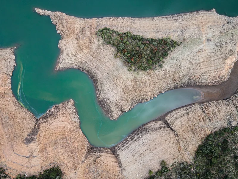 Dry Lake Winding River