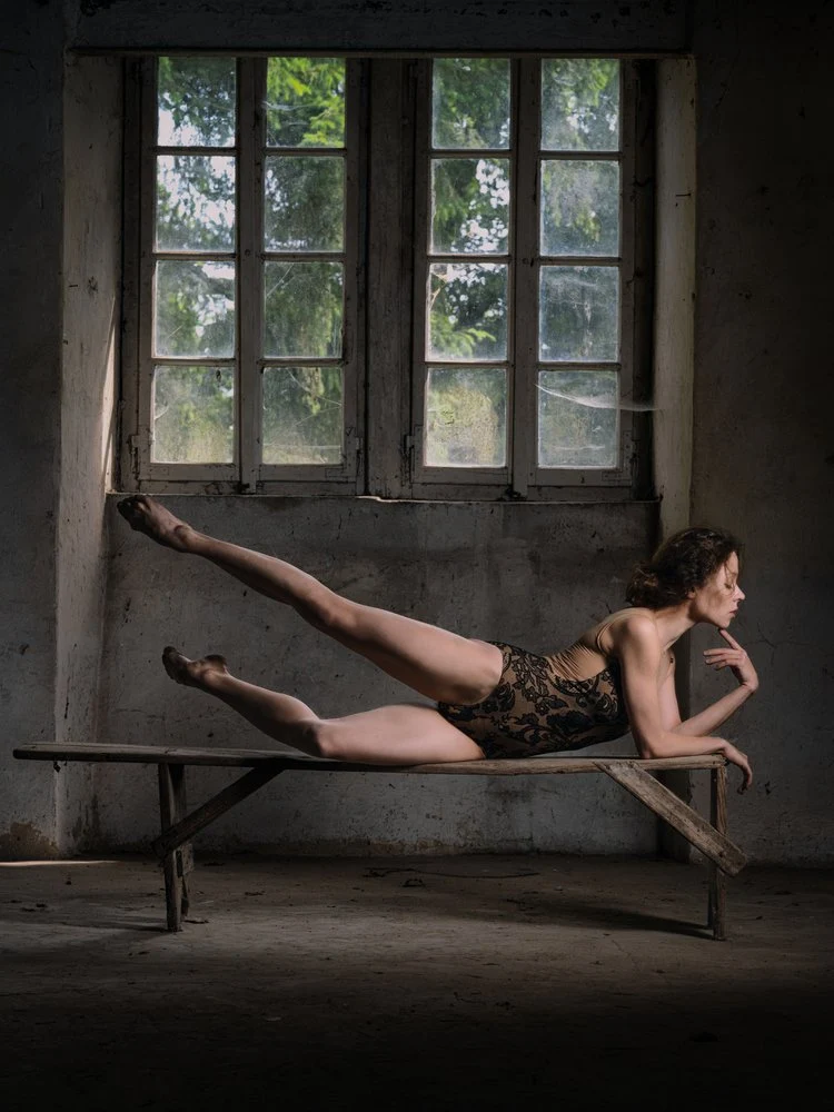 Graceful Dancer In Light
