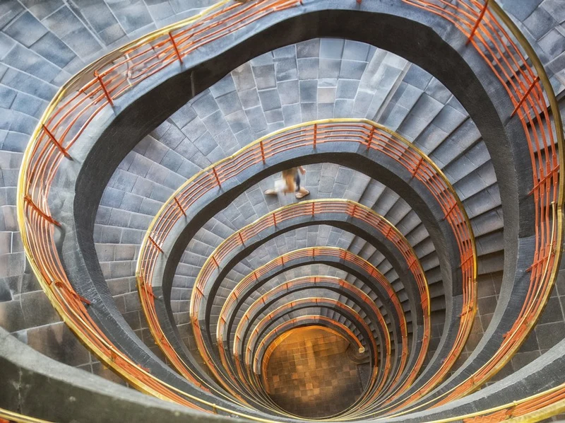 Deep Spiral Staircase