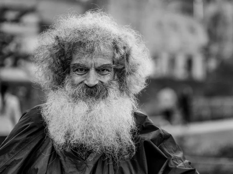 Smiling Bearded Man