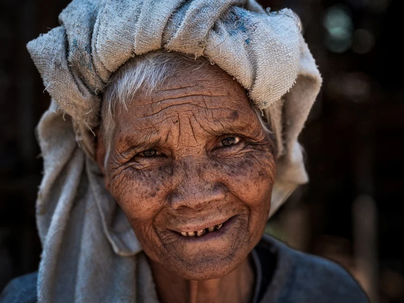Authentic Human Smile