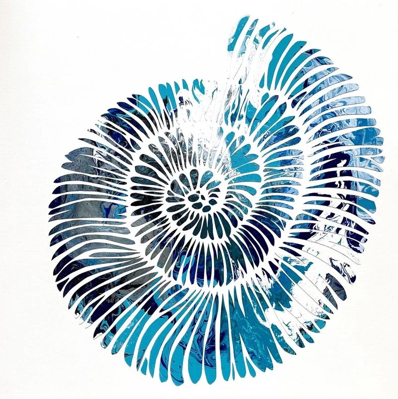 Oceanic Nautilus Spiral