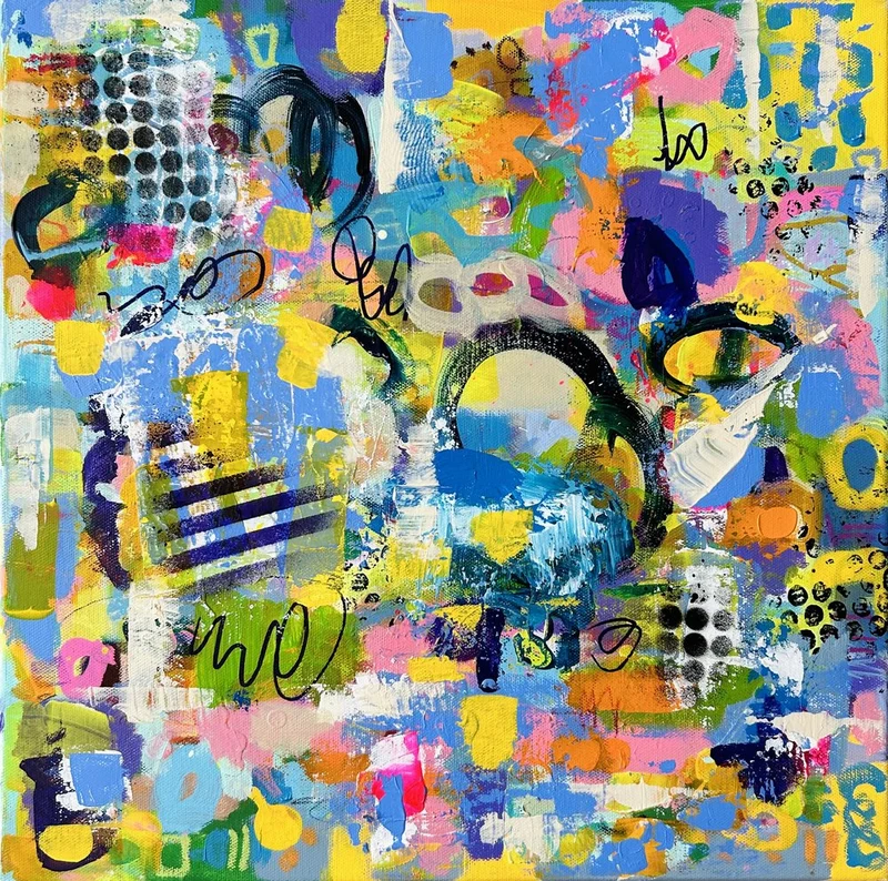 Vibrant Abstract Expression