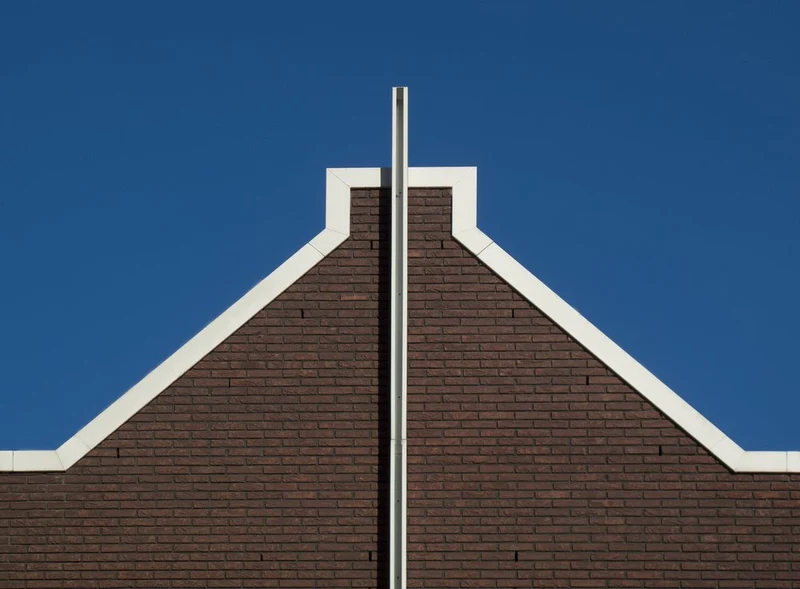 Geometric Brick Gable
