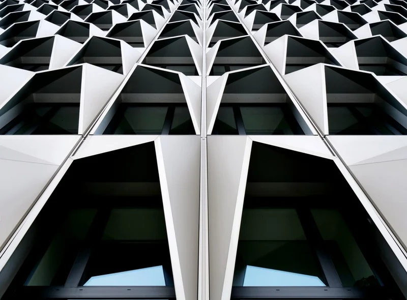 Geometric Building Facade