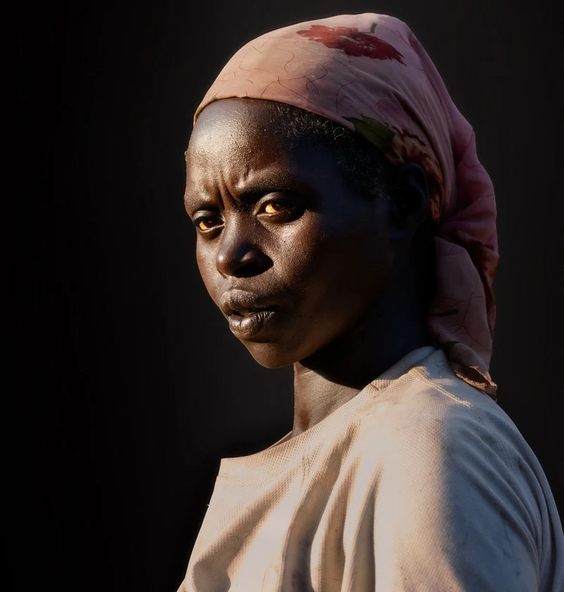 Dramatic African Portrait