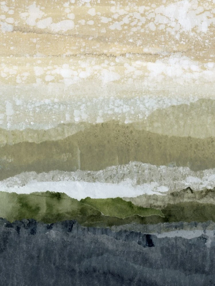 Abstract Mountain Layers