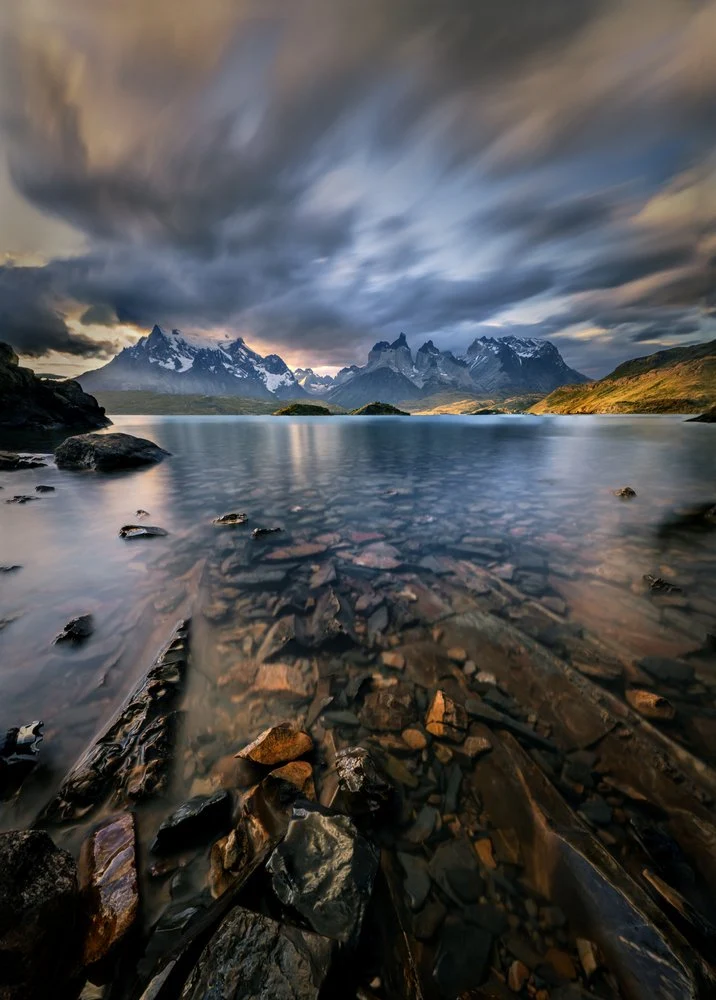 Dramatic Mountain Lake