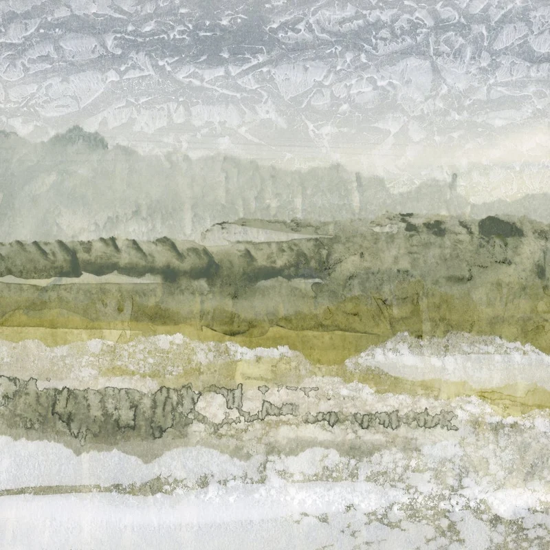 Misty Green Landscape