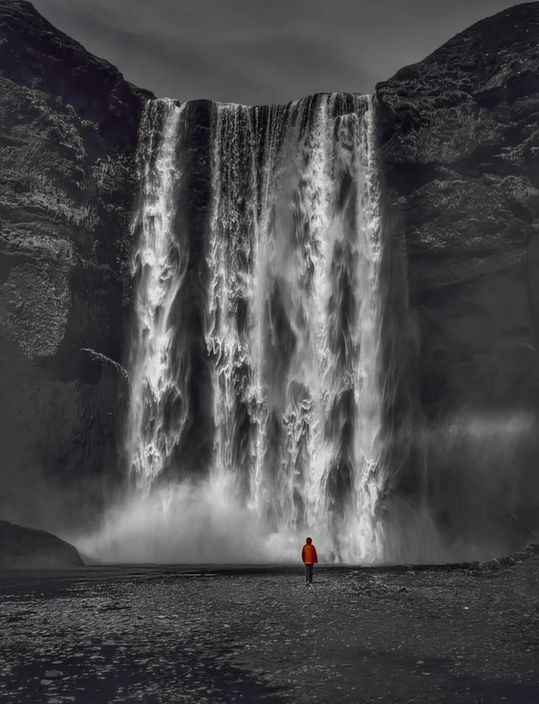 Mighty Waterfall Solitude