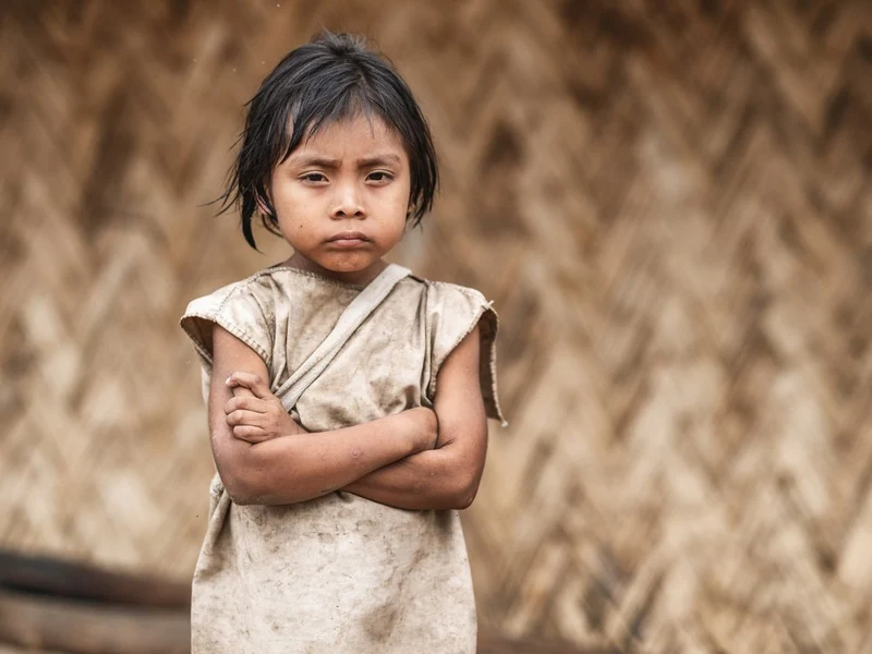Serious Young Girl