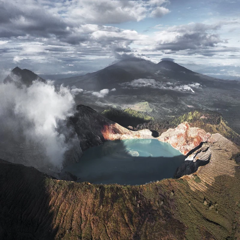 Smoking Crater Lake