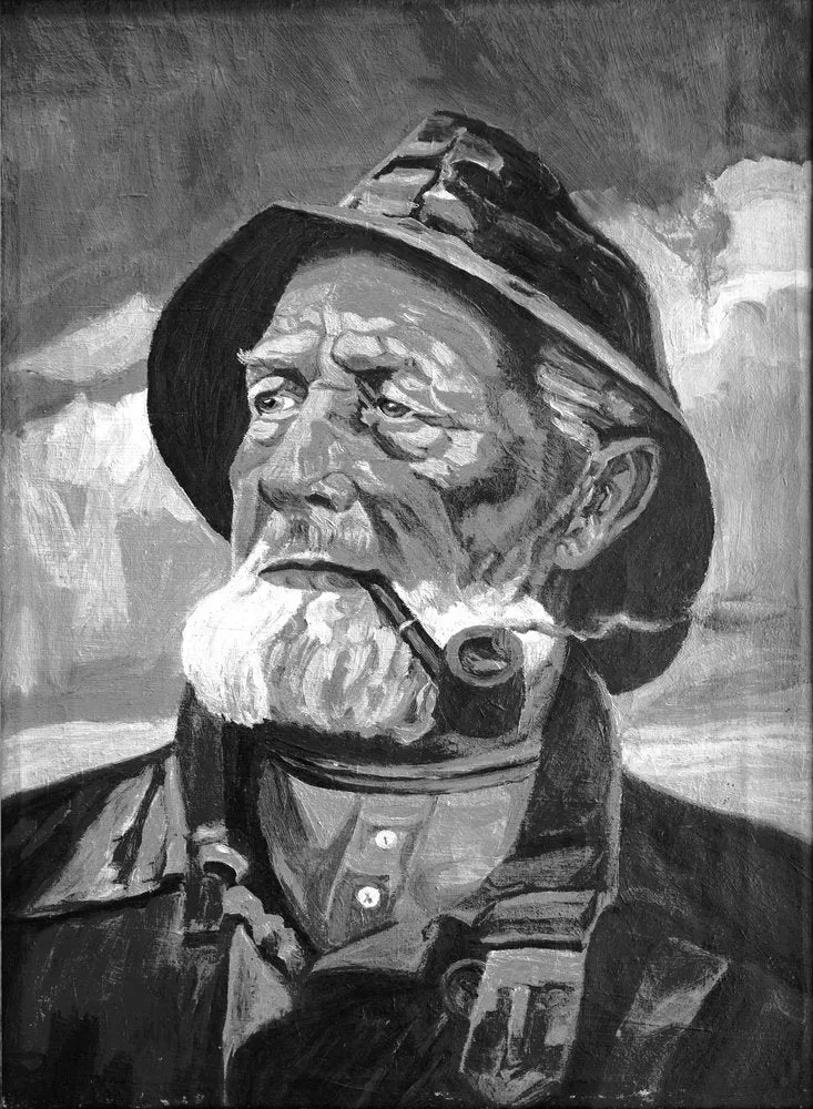 Grizzled Seafarer's Gaze