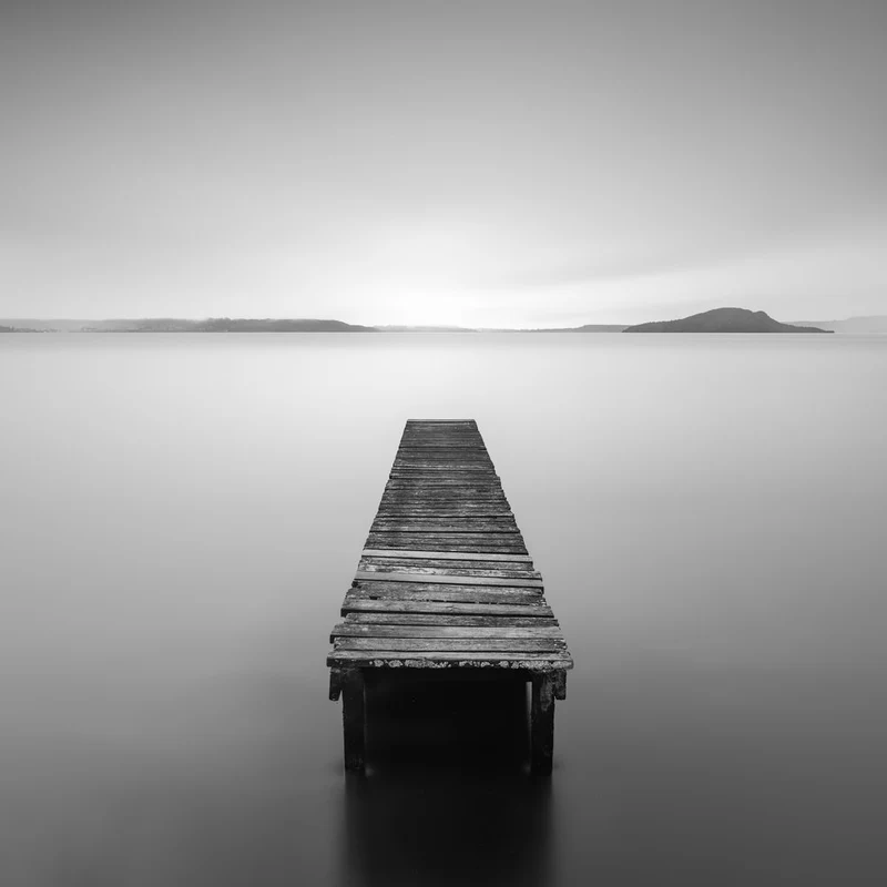 Serene Wooden Pier