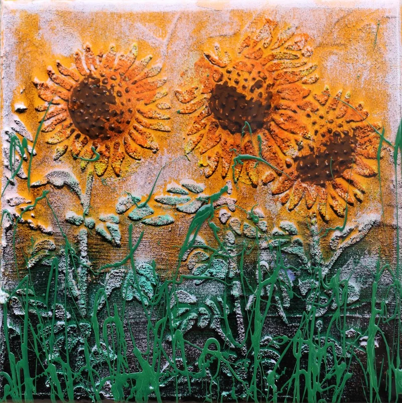 Vibrant Sunflower Field