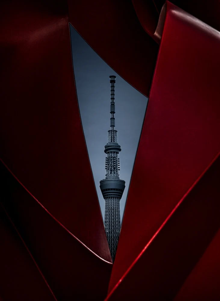 Red Framed Skytree