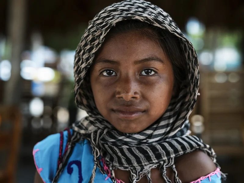 Indigenous Girl Portrait
