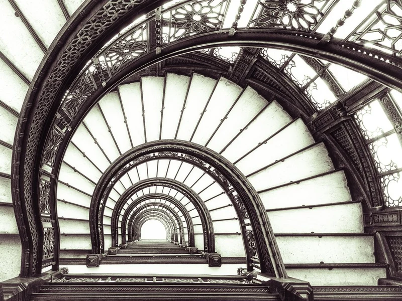 Grand Spiral Staircase