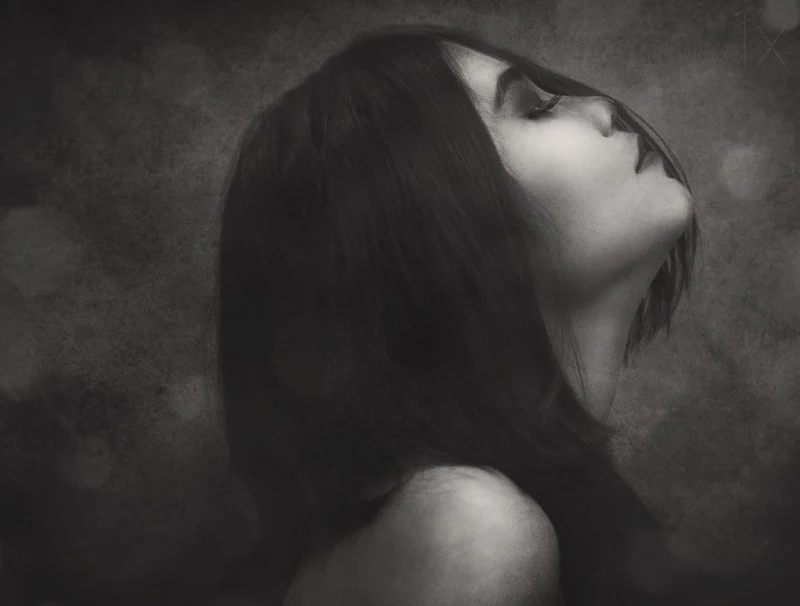 Serene Profile Portrait