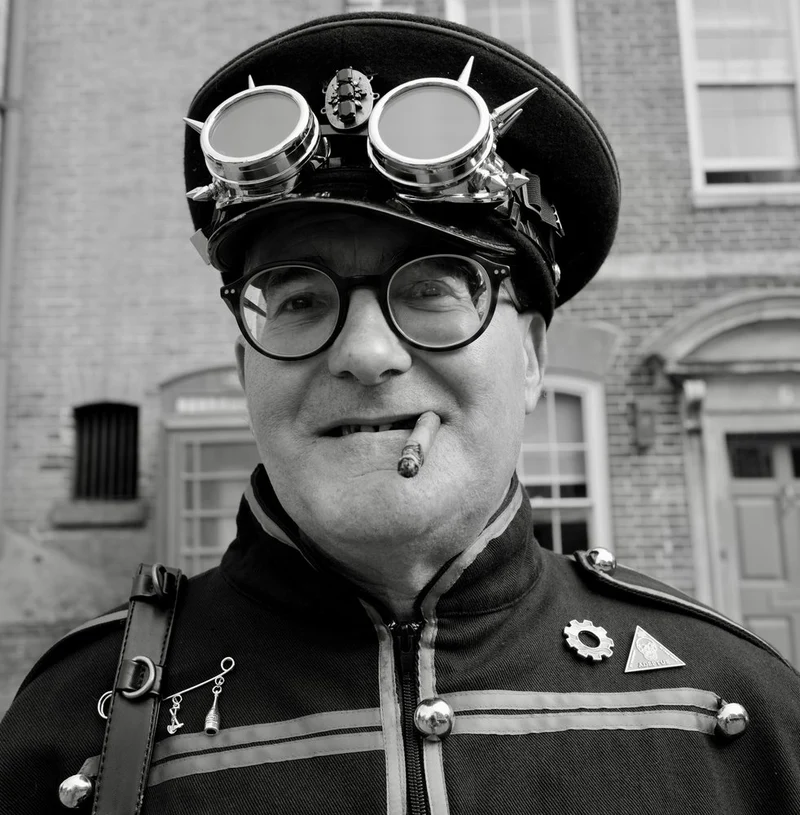 Steampunk Man Portrait